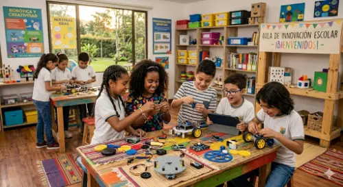 Espacio educativo para formación y aprendizaje